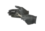 Black Examination Nitrile Gloves, 6 mil - Providing Advanced Protection for Medical Professionals.
